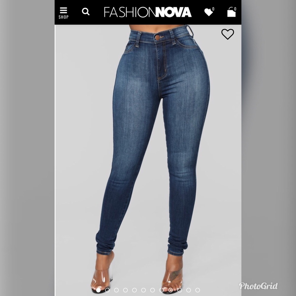 Fashion nova super high waist jeans
